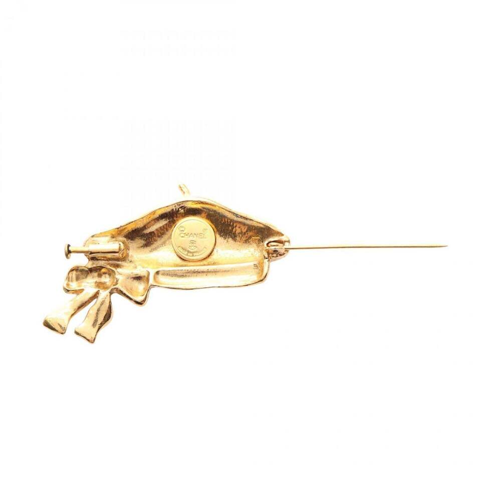 CHANEL Gold Brooch - Picture 2 of 7